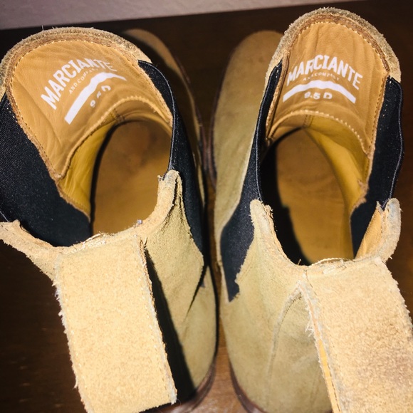 Suede Chelsea Boots - 91/2 - OG price $185 - Picture 5 of 5